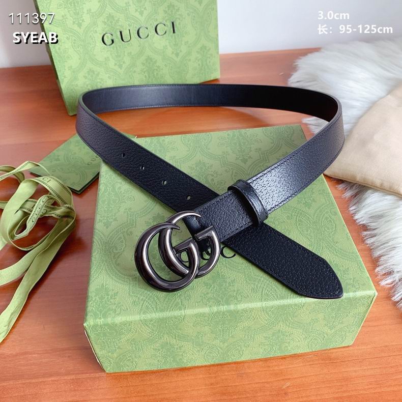 Gucci belt 30mm 95-125cm 8L25